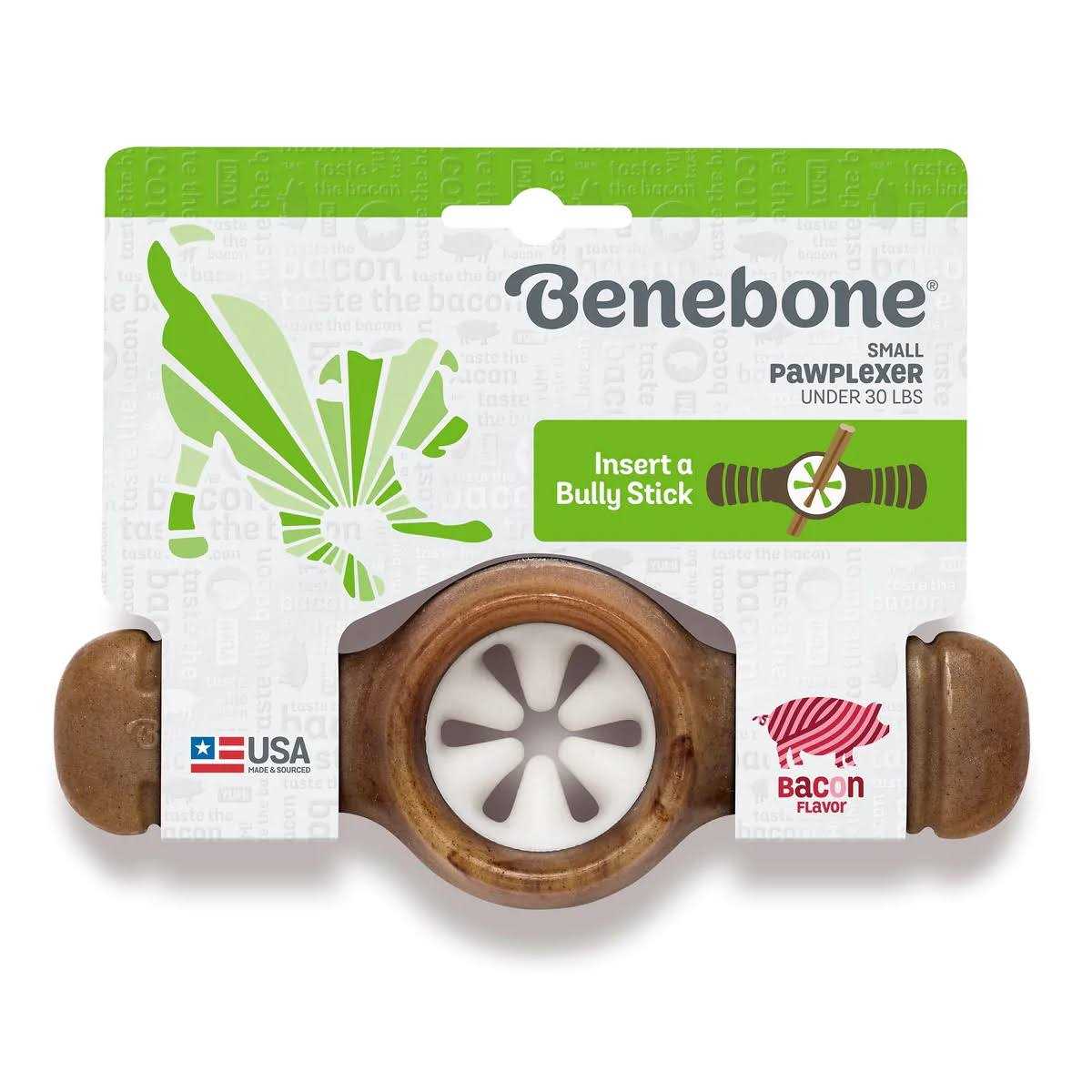 Benebone Bacon Pawplexer Dog Chew Toy