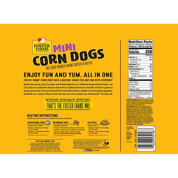 Foster Farms Mini Corn Dogs