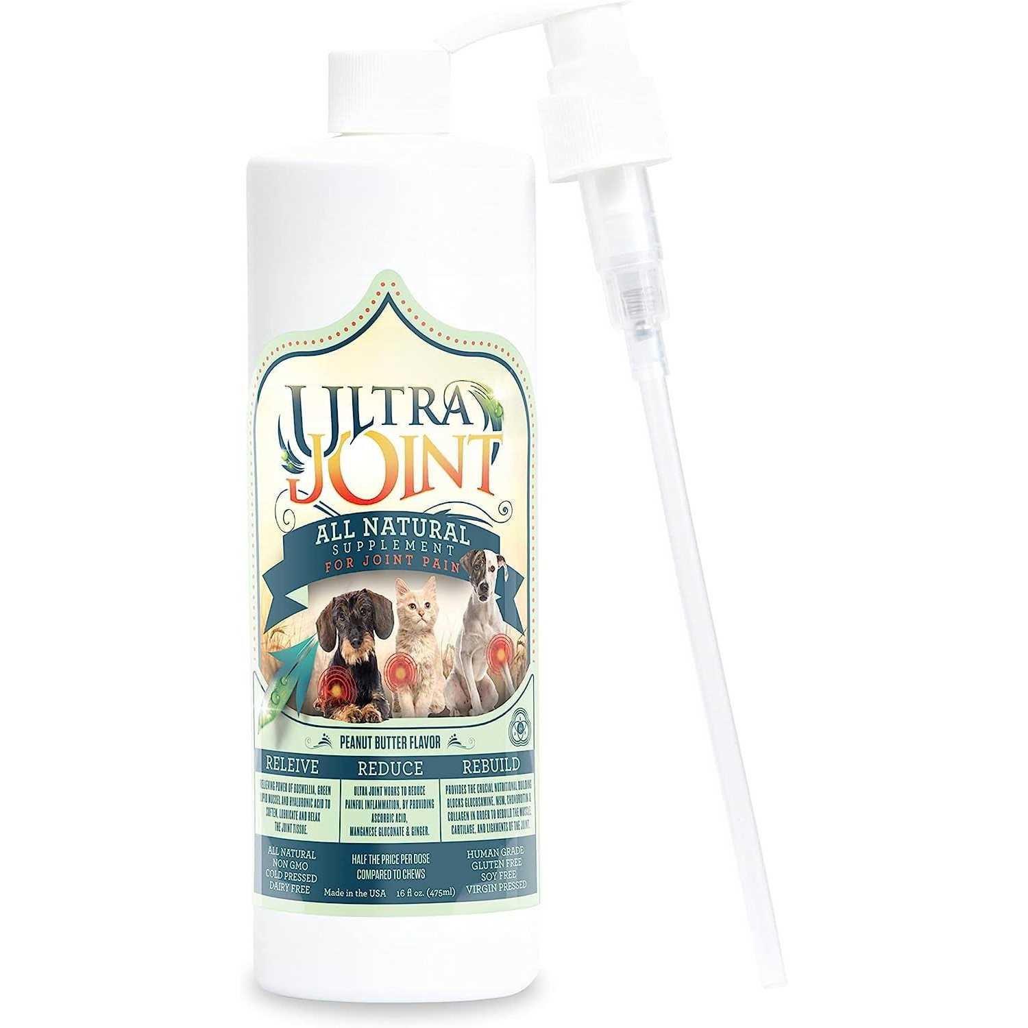 Ultra Oil Joint Supplement for Dogs Cats
