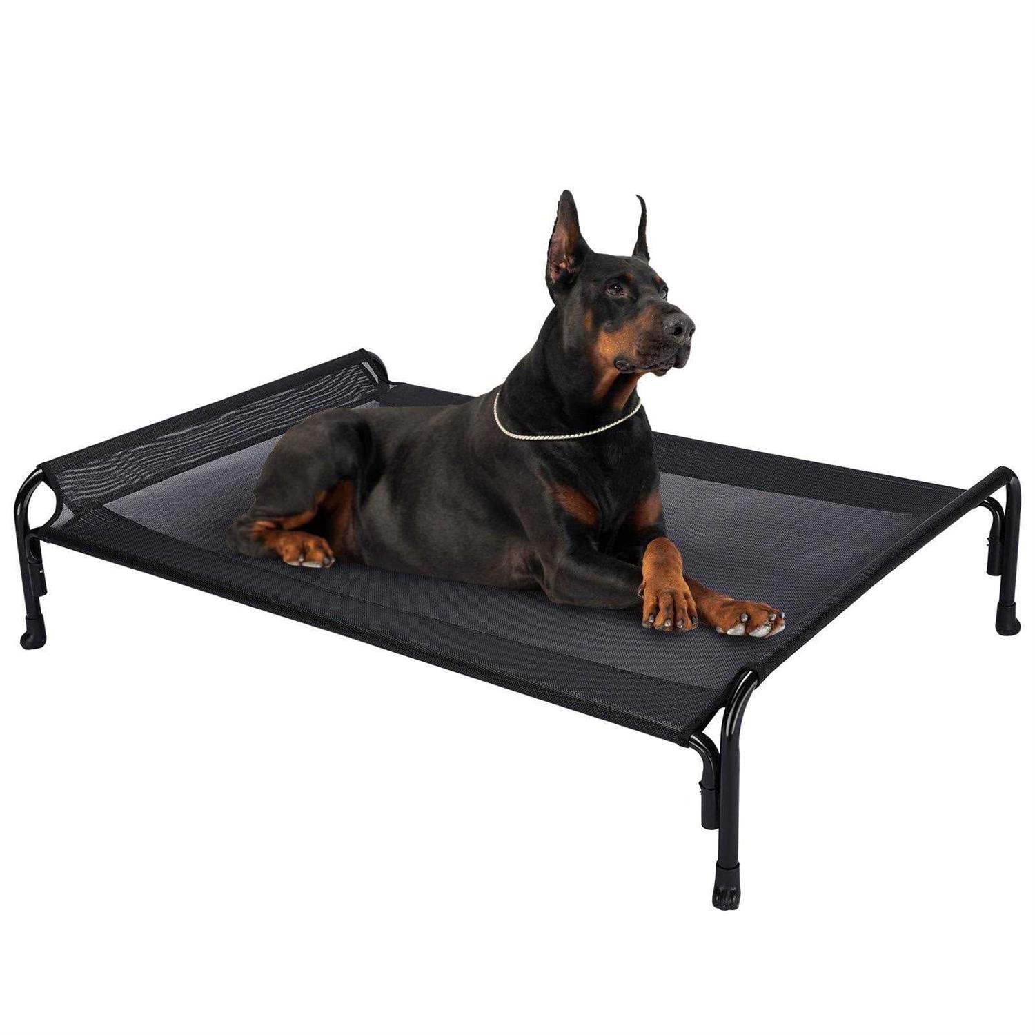 Veehoo Cooling Elevated Dog Bed Raised Pet Cot with Washable Mesh