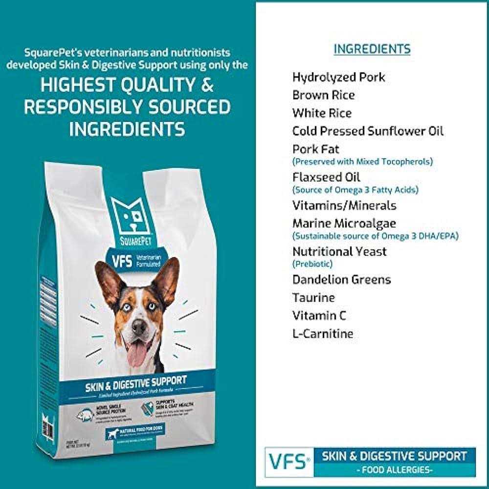 SquarePet VFS Skin & Digestive Support Dry Dog Food