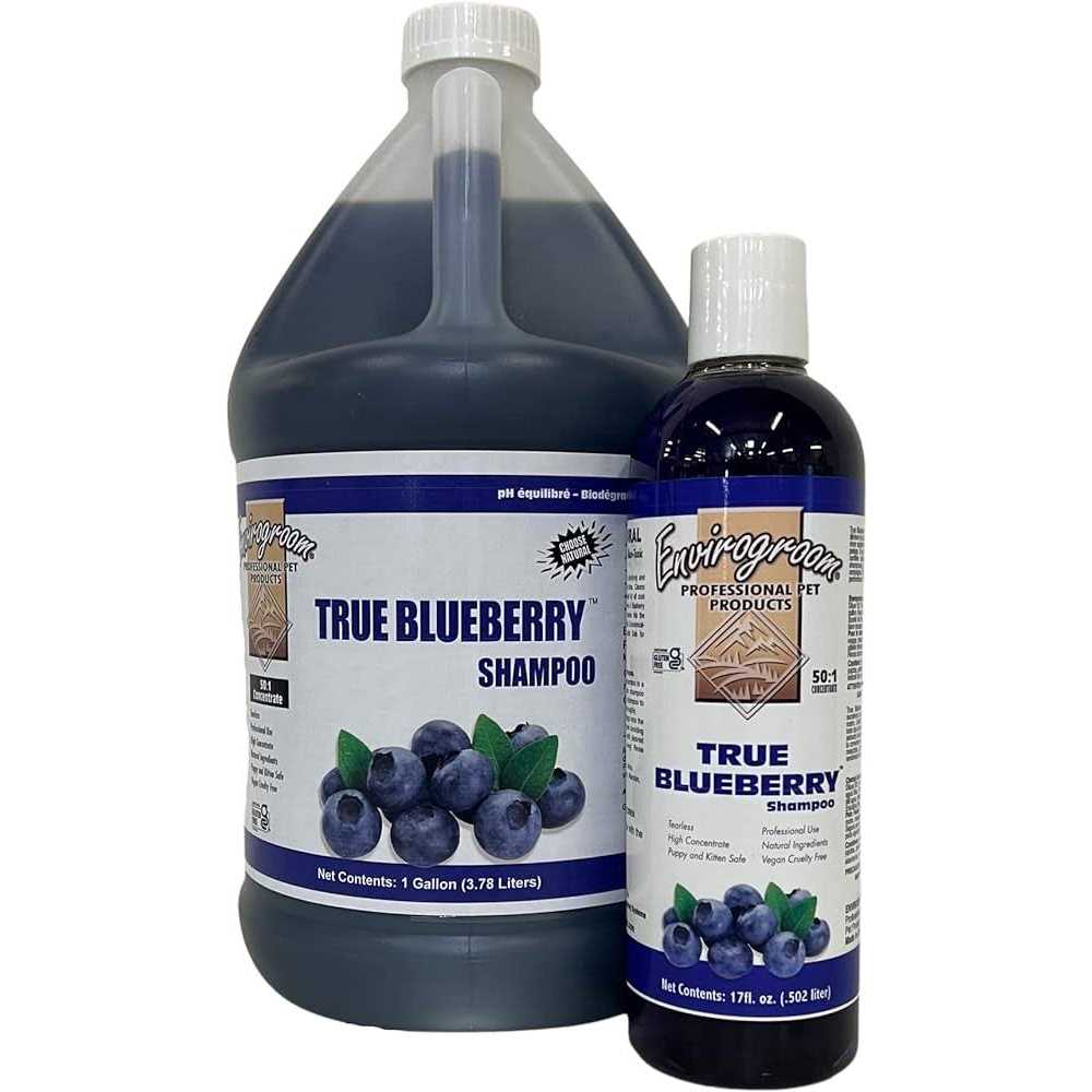 Envirogroom True Blueberry Dog Cat Horse & Small Pet Shampoo 50:1