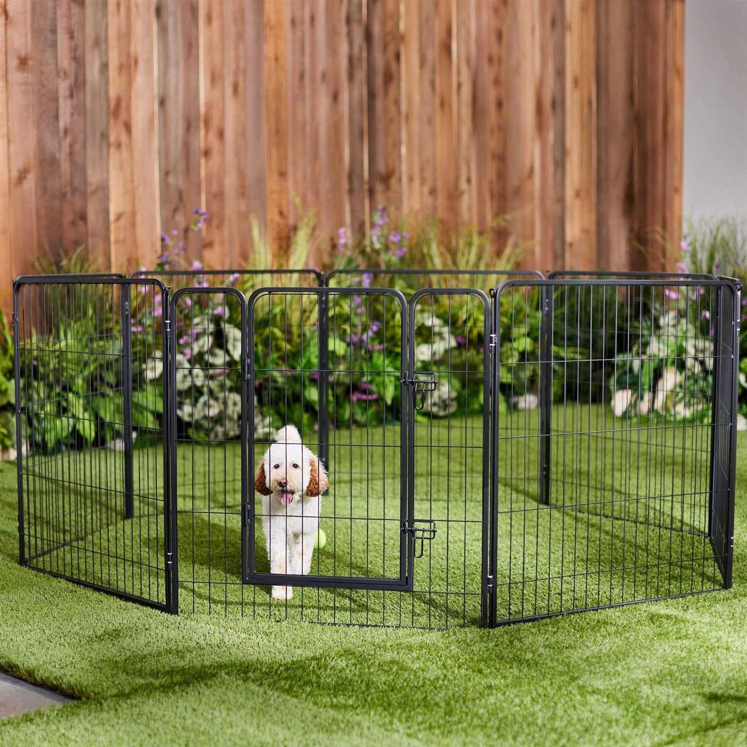 Frisco Ultimate Outdoor Lightweight Heavy Duty Steel Metal Playpen