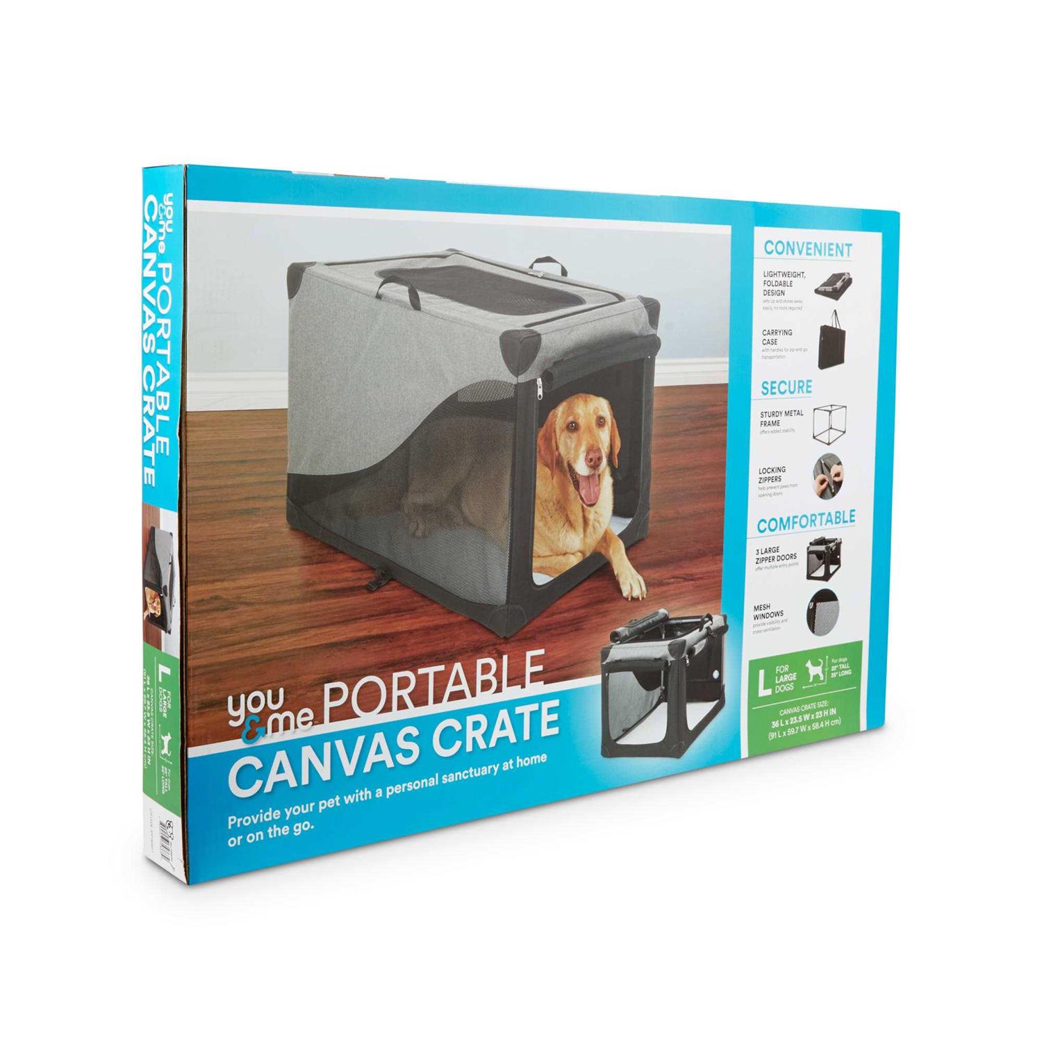 EveryYay Canvas Dog Crate