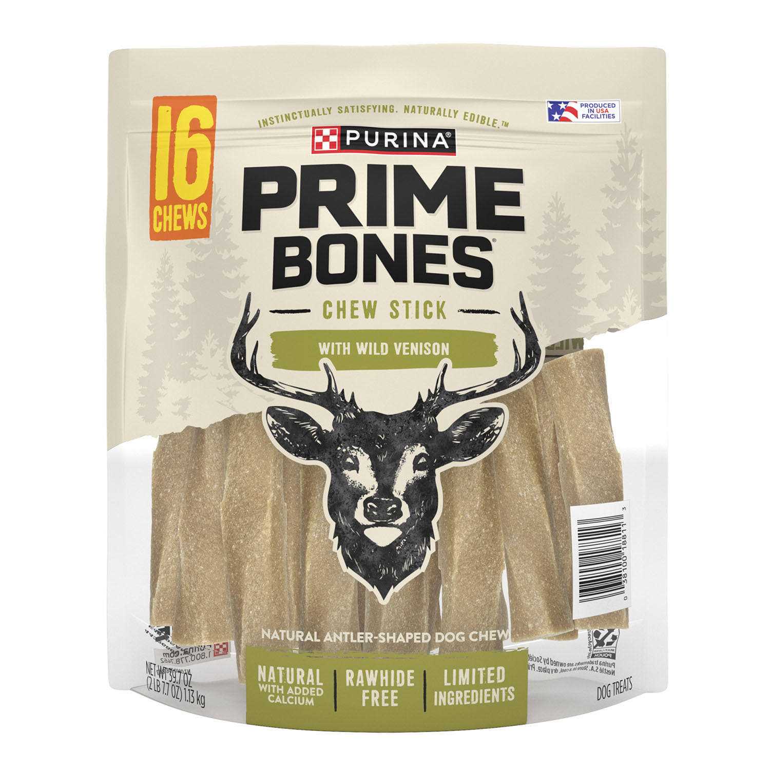 Prime Bones Purina Wild Venison Dog Chew