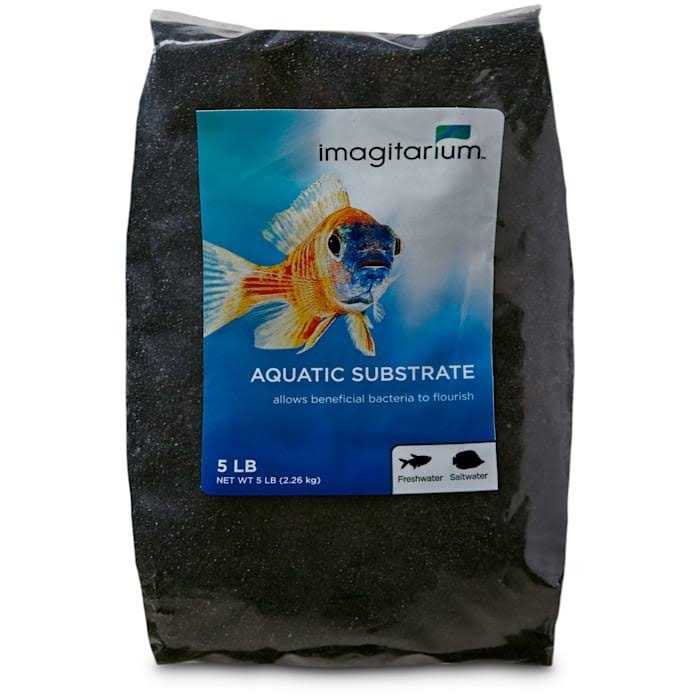 Imagitarium Black Aquarium Sand