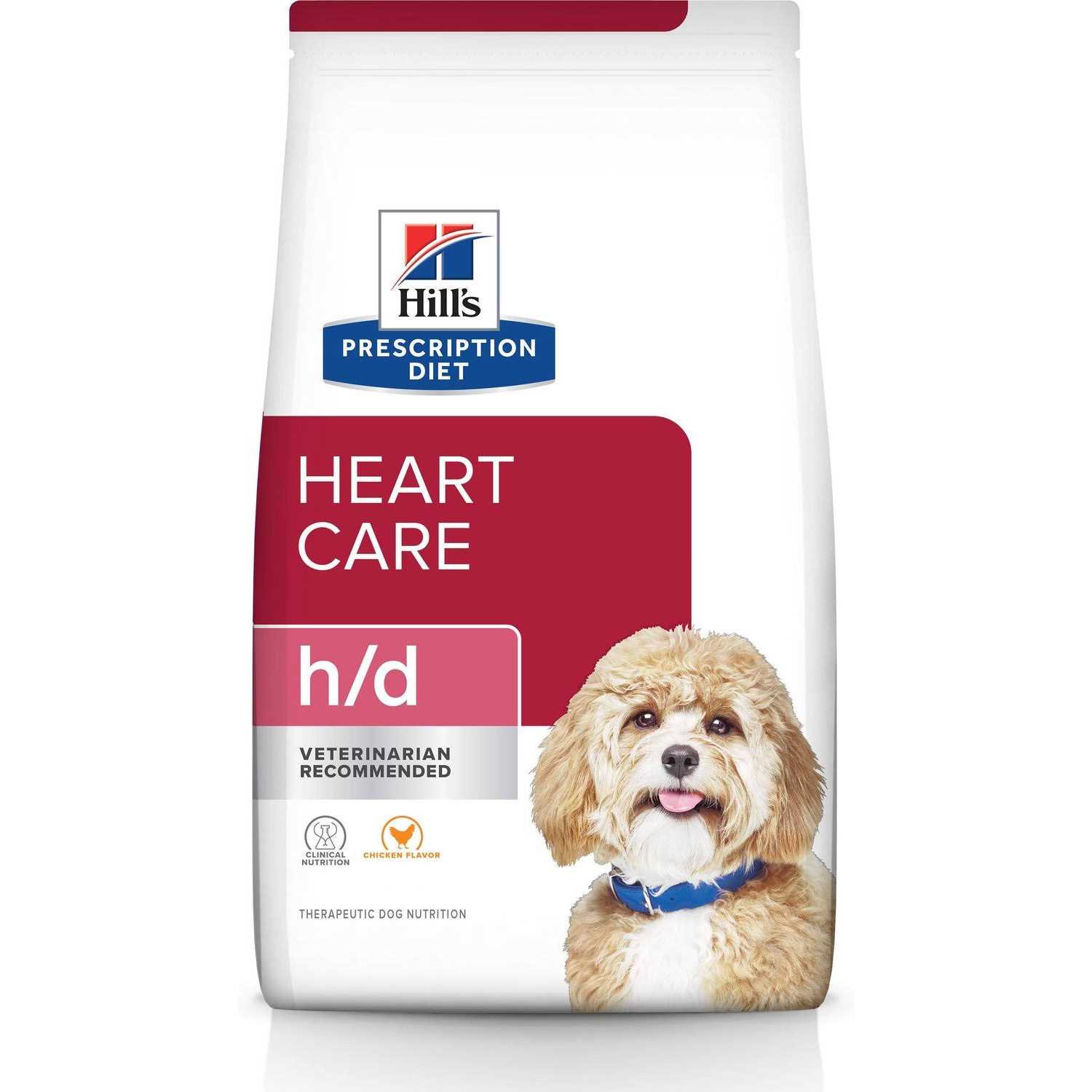 Hill’s Prescription Diet h/d Heart Care Chicken Flavor Dry Dog Food