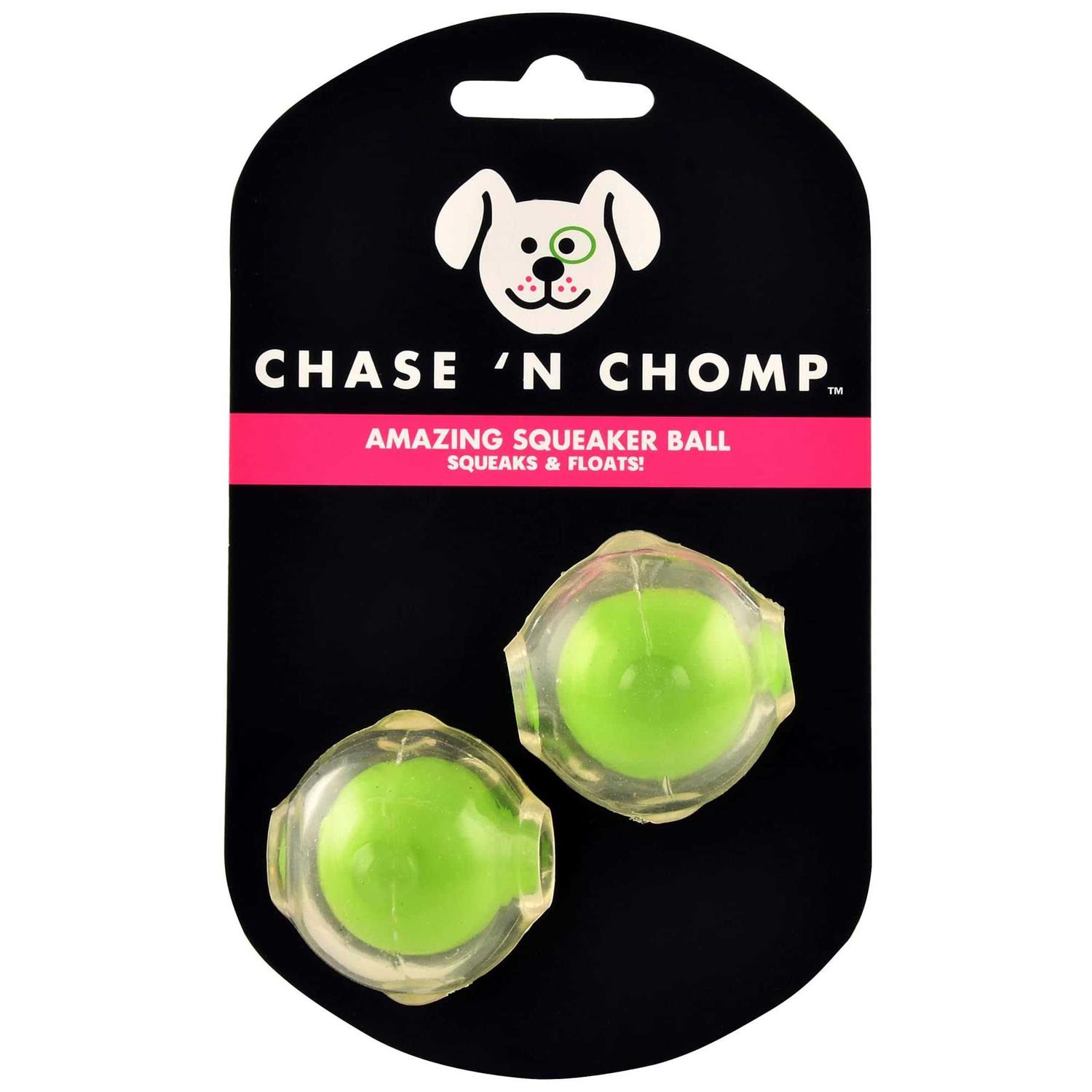 Chase ‘n Chomp Amazing Squeaker Ball Pets