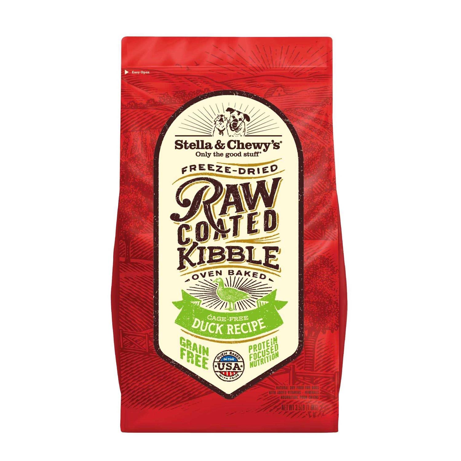 Stella & Chewy’s Cage-Free Duck Raw Coated Kibble Dog Food