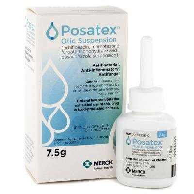Posatex Otic Suspension