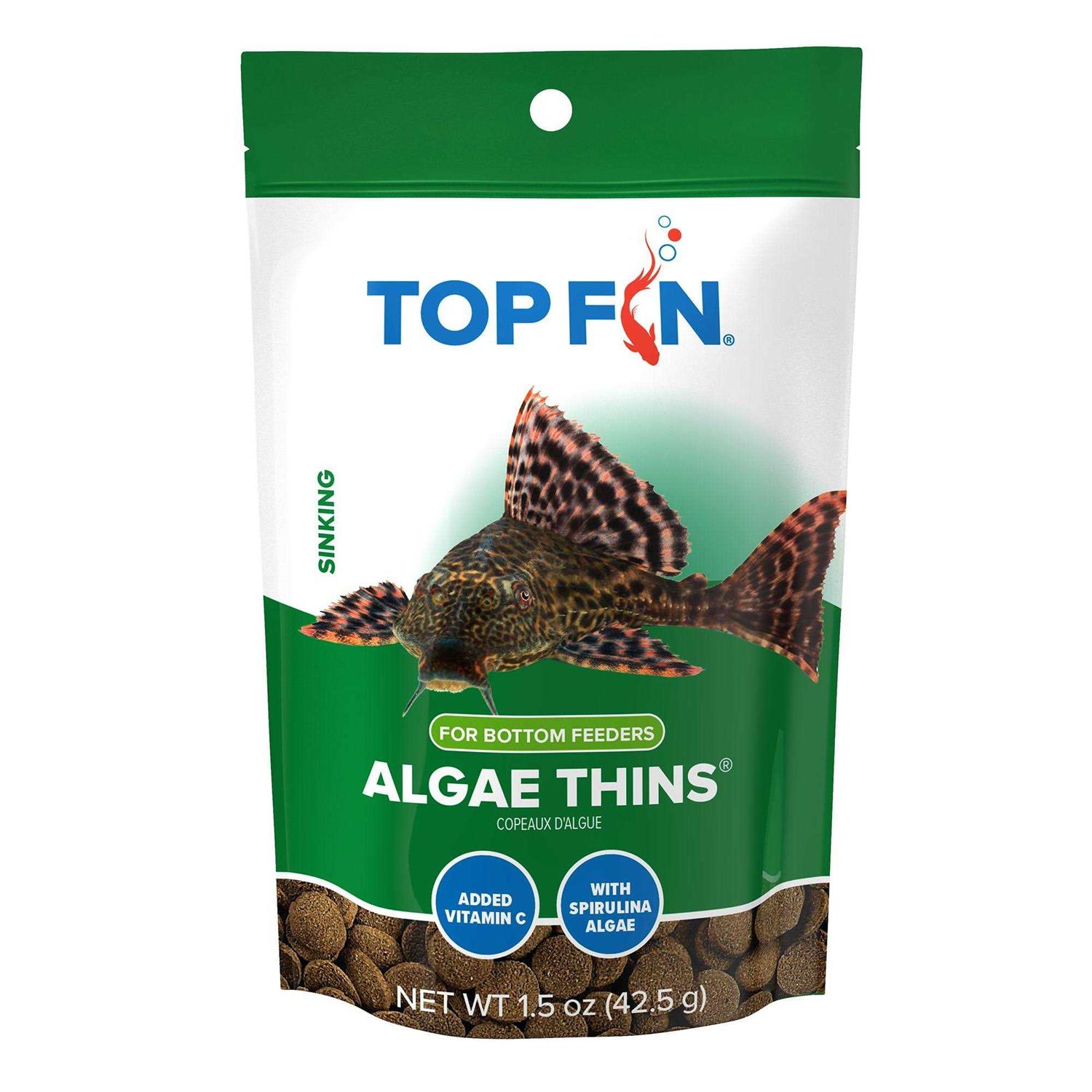 Top Fin Algae Thins Fish Food