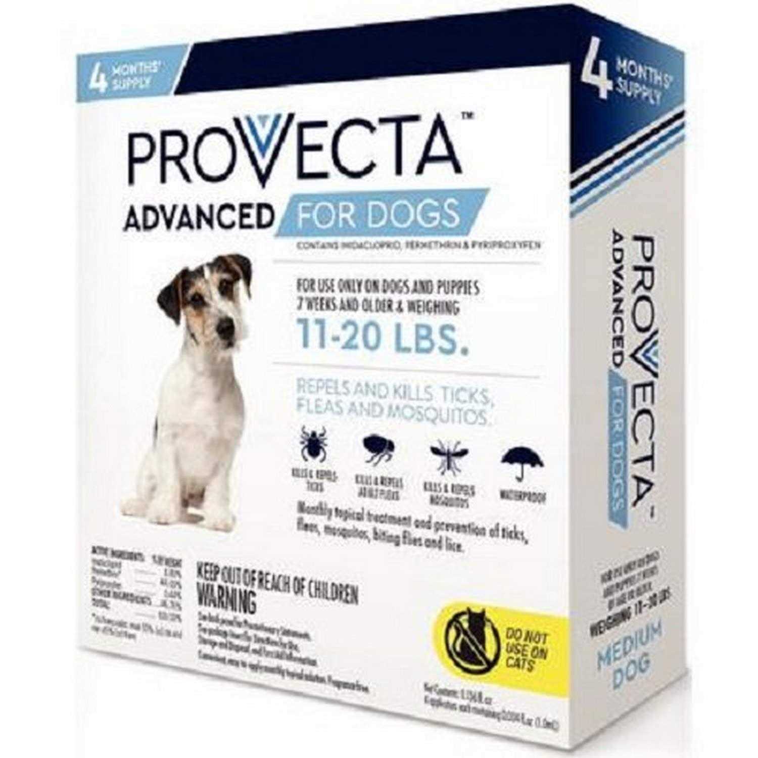 Provecta 4 Doses Advanced for Dogs