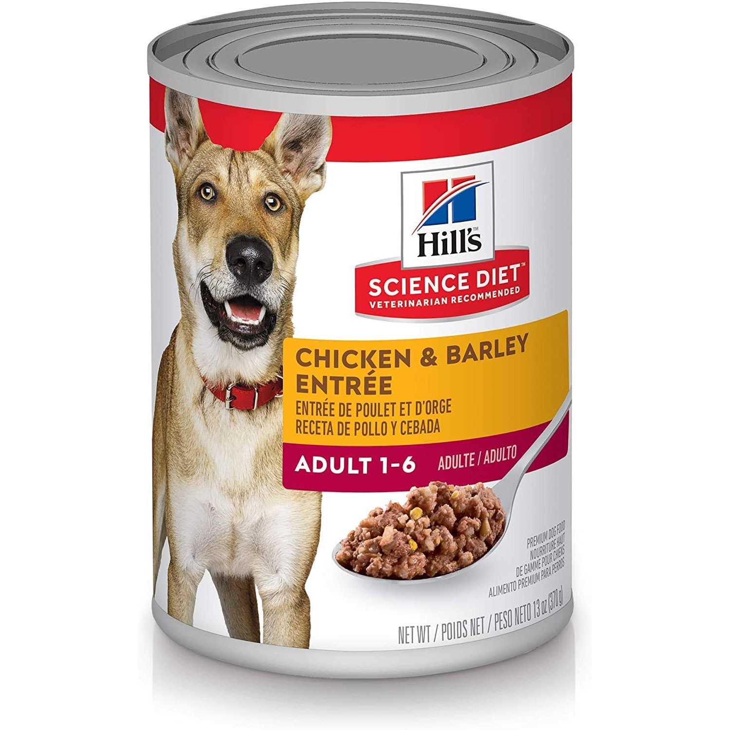 Hill’s Science Diet Adult Chicken & Barley Entree Dog Food