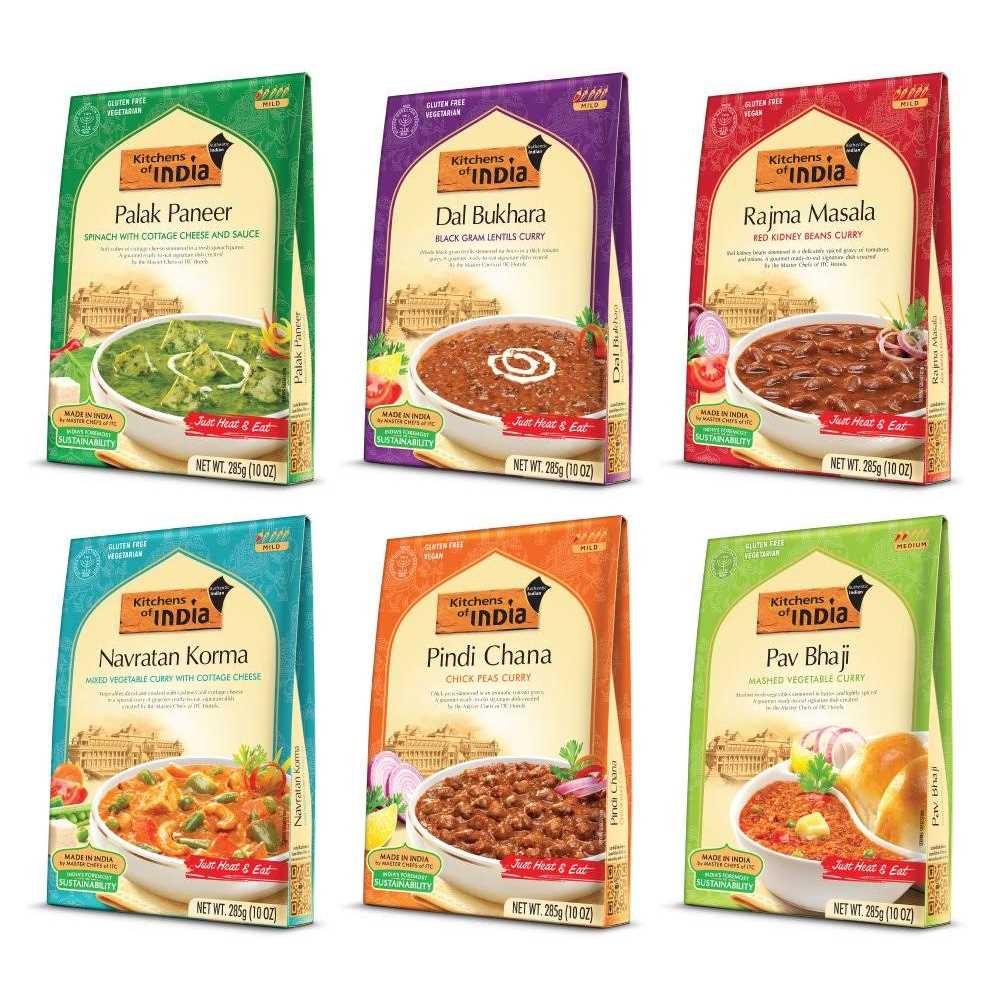 Kitchens Of India Ready To Eat Dinner Variety Pack