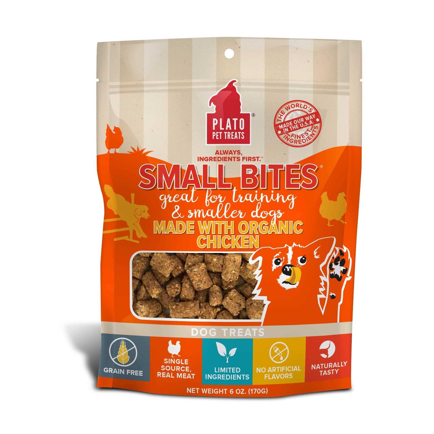 Plato Small Bites Dog Treats