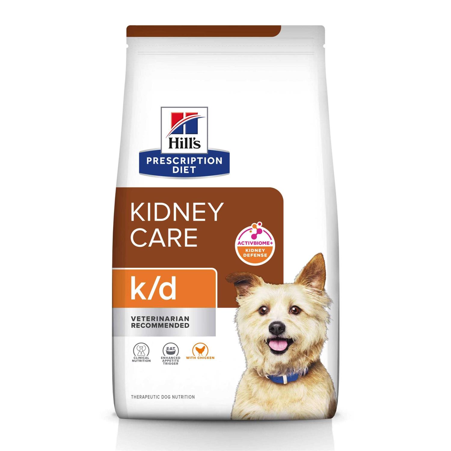 Hill’s Prescription Diet k/d Kidney Care with Chicken Dry Dog Food