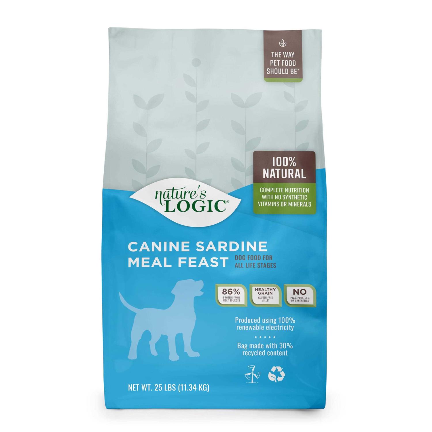 Nature&s Logic Canine Sardine Meal Feast Dry Dog Food