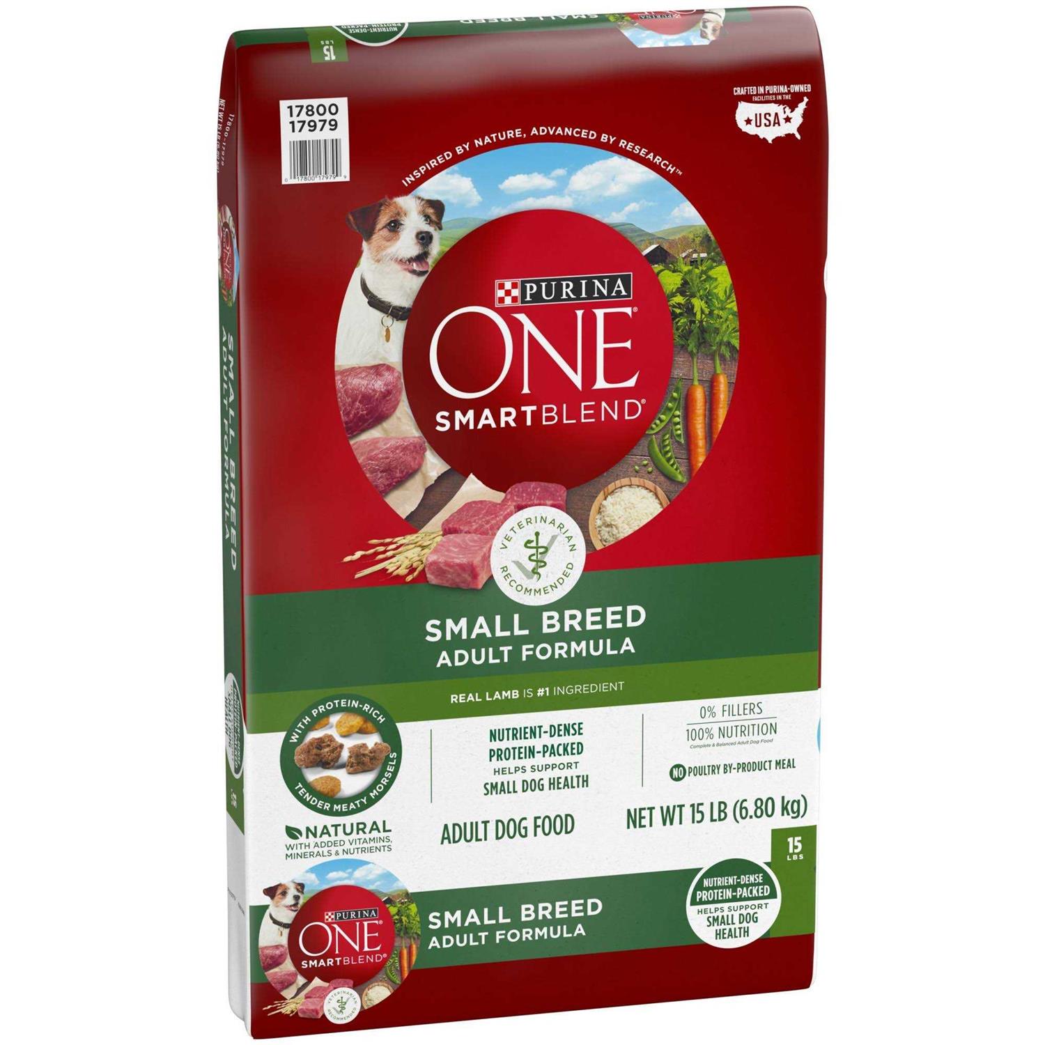 Purina ONE Plus Lamb & Rice Formula Small Breed Dry Dog Food