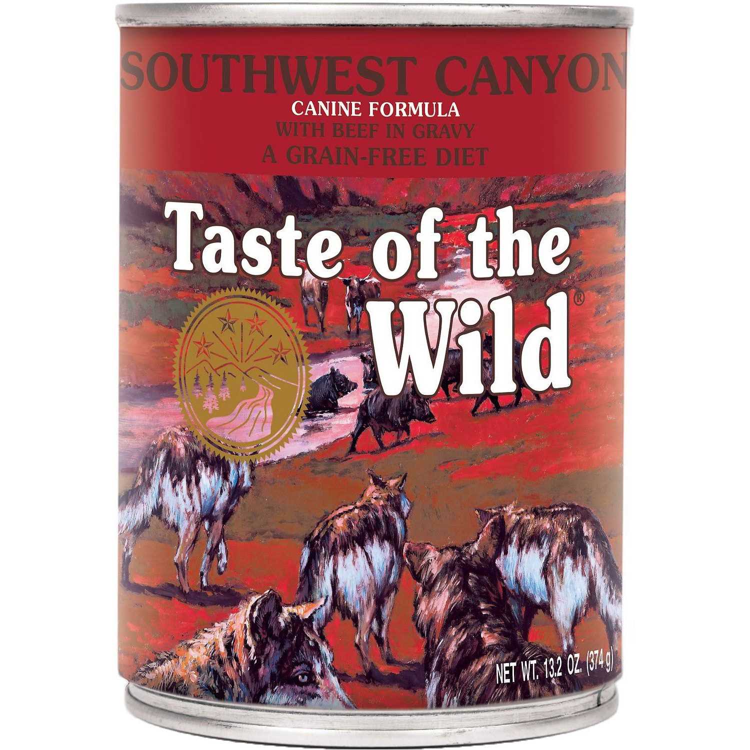 Taste of The Wild Southwest Canyon Canned Dog Food Case