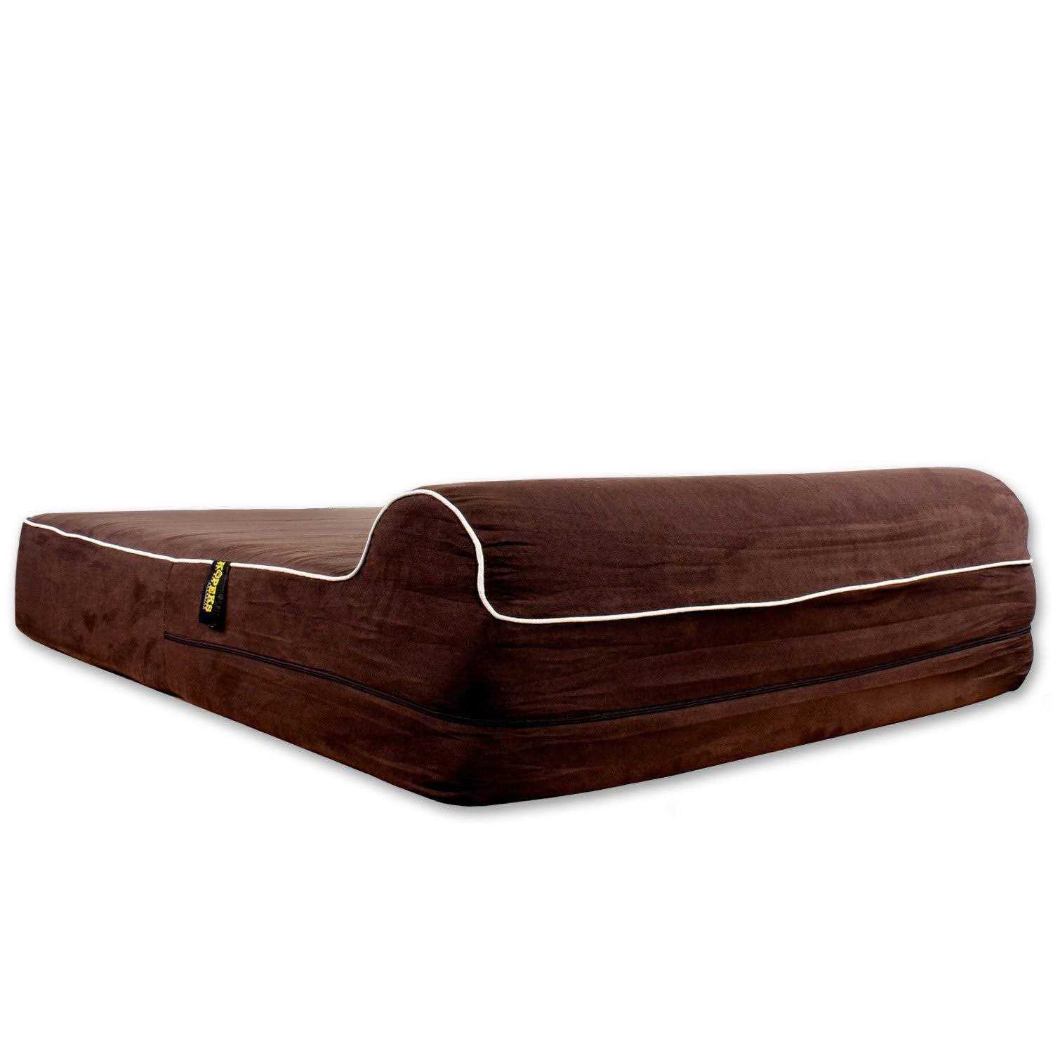 Kopeks Dog Bed with Pillow Orthopedic Memory Foam