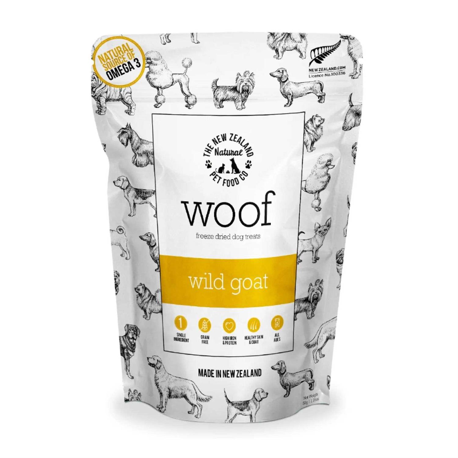 The New Zealand Natural Pet Food Co. New Zealand Natural Wild Venison Freeze-Dried Food