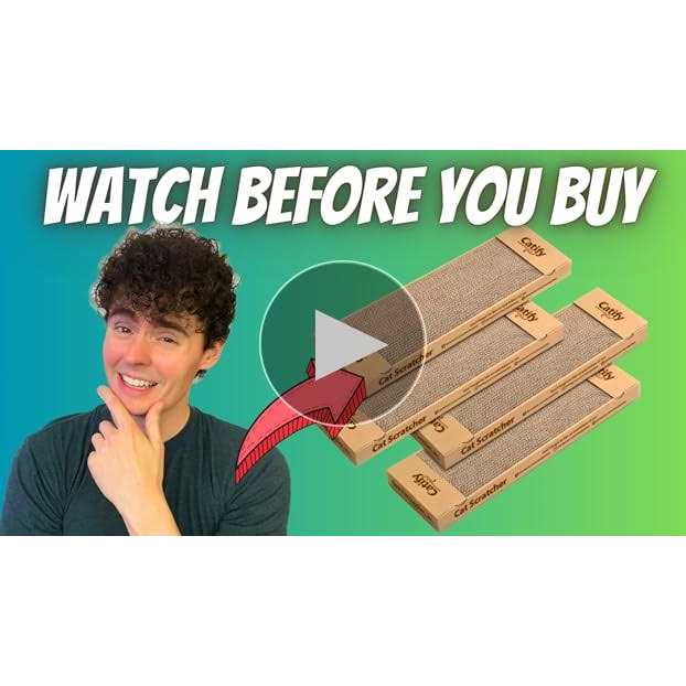 Best Pet Supplies Scratch and Spin Cat Scratcher Replacement Pads for Active Play