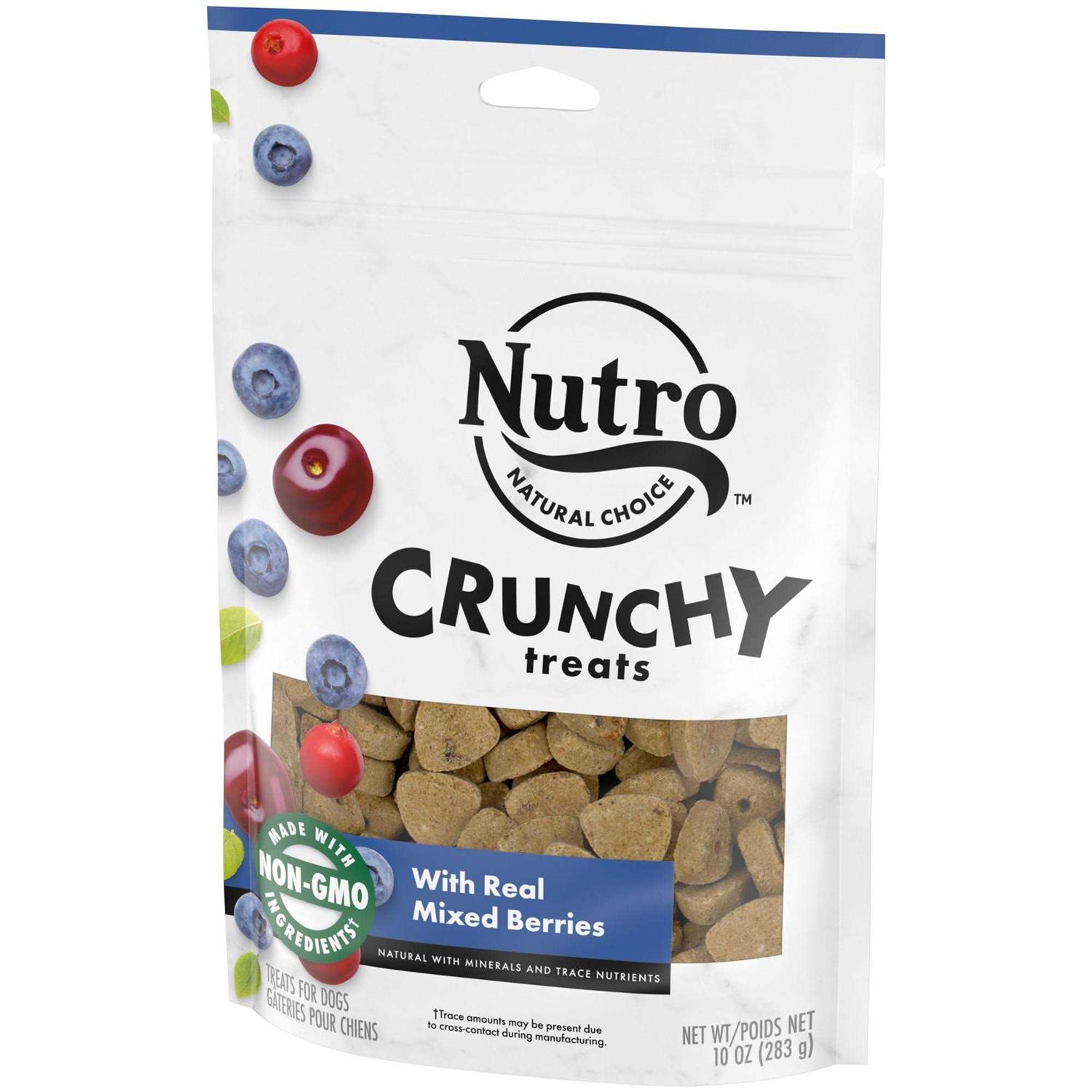 Nutro Crunchy Dog Treats with Real