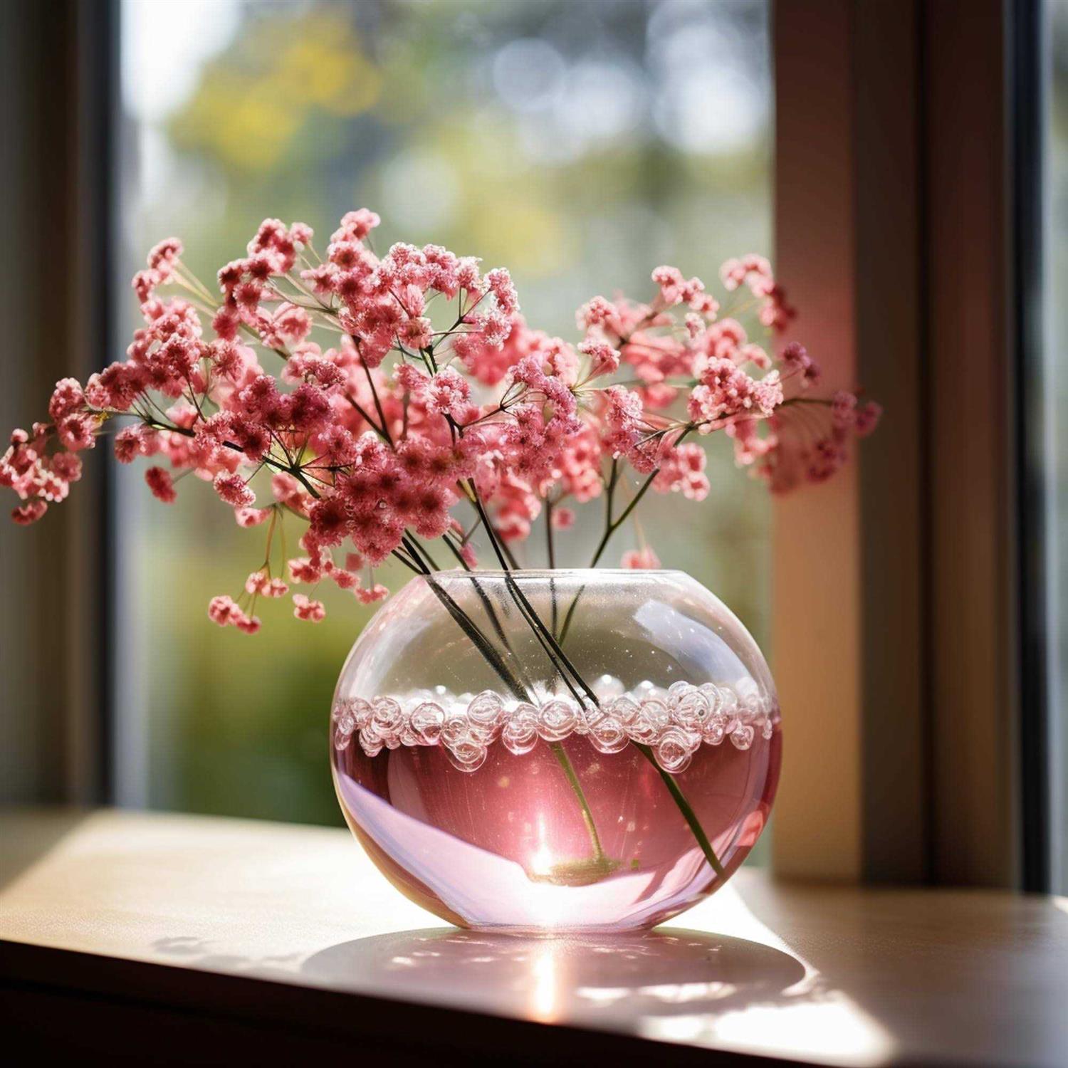 CYS EXCEL Store CYS EXCEL Glass Bubble Bowl Multiple Size Choices Fish Bowl Vase Glass Round Bowl Terrarium Globe