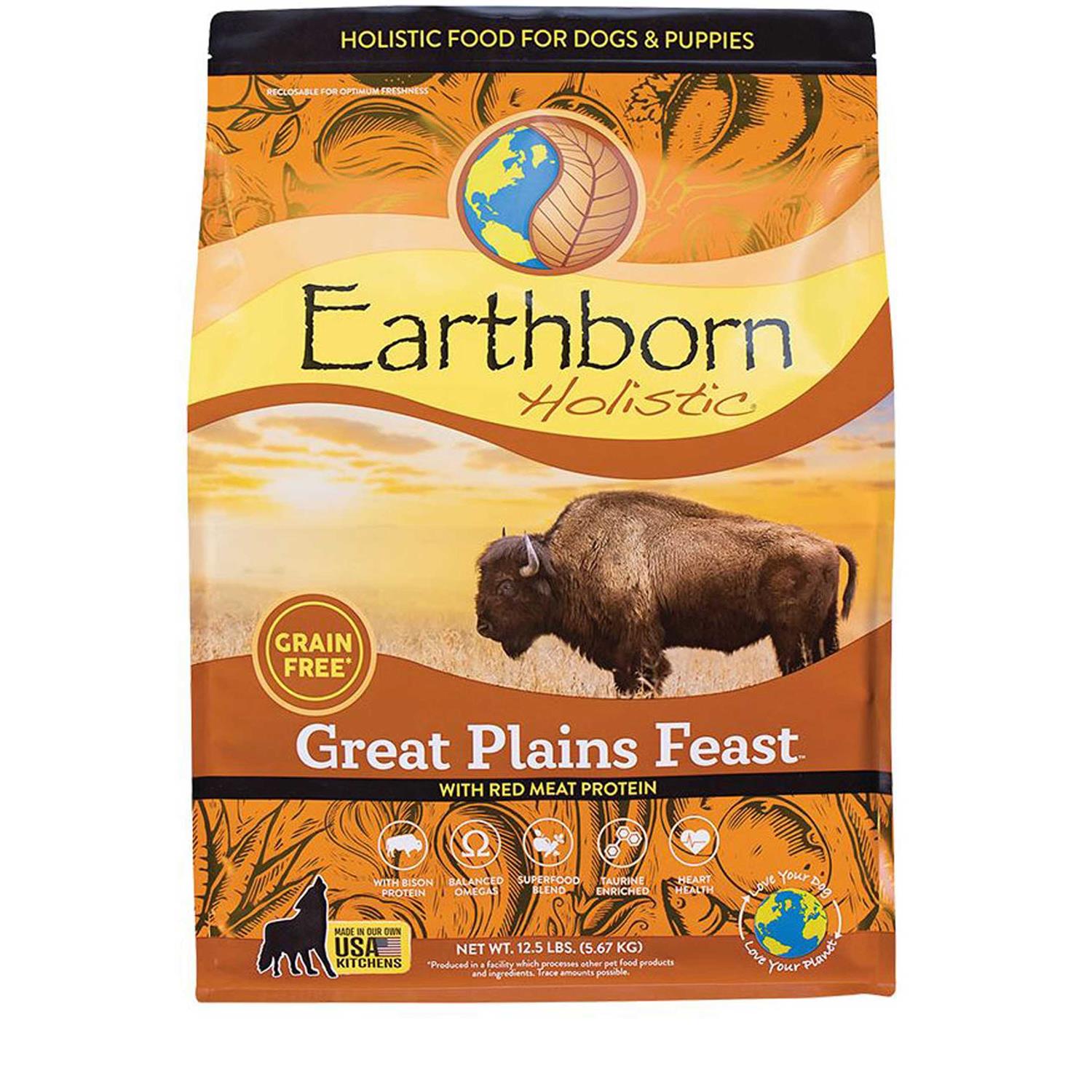Earthborn Holistic Grain Free Great Plains Feast Dog Food