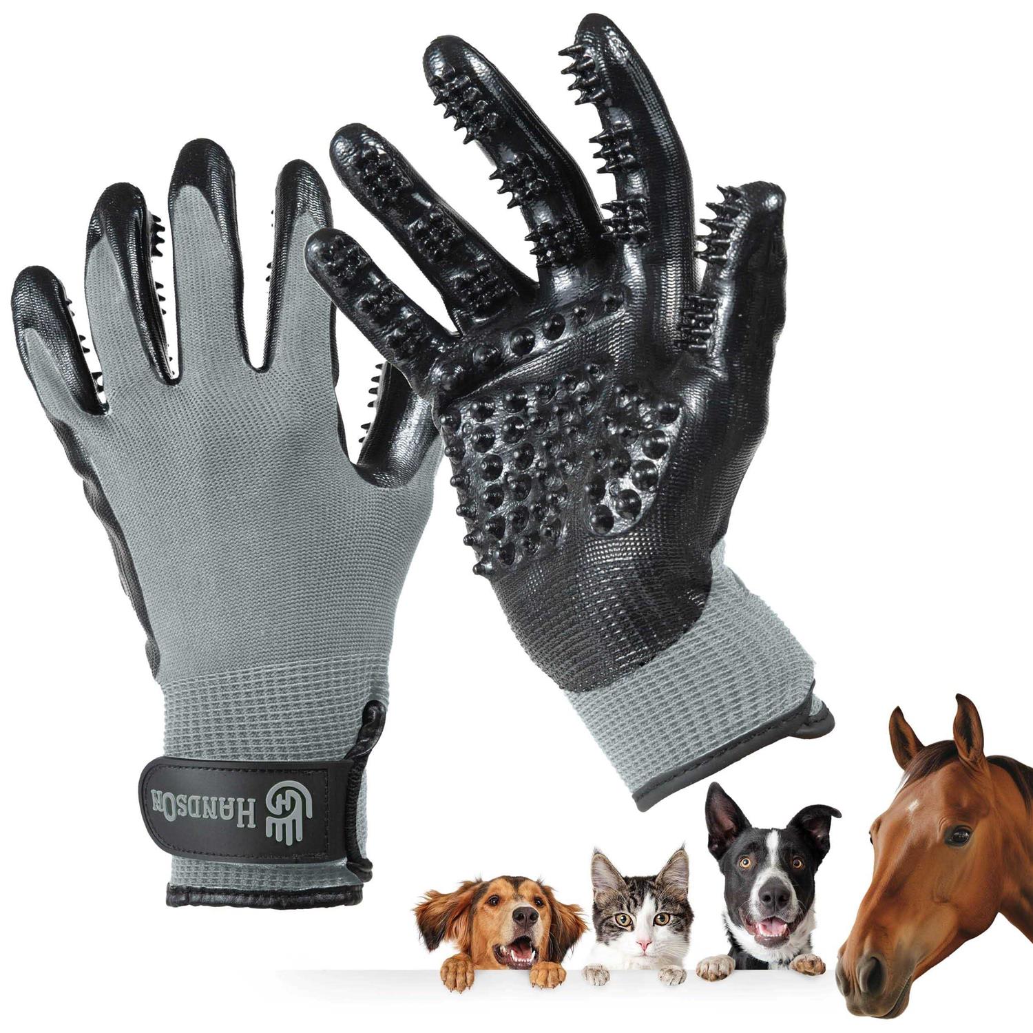 HandsOn Grooming Gloves
