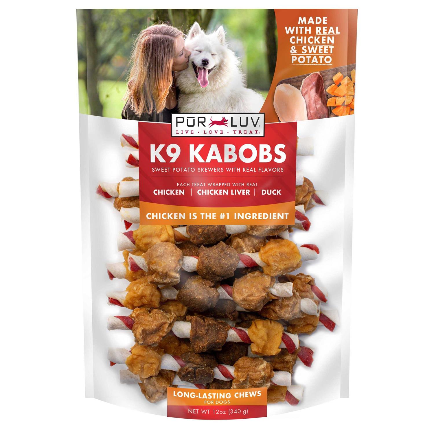 Pur Luv K9 Kabob Dog Treats