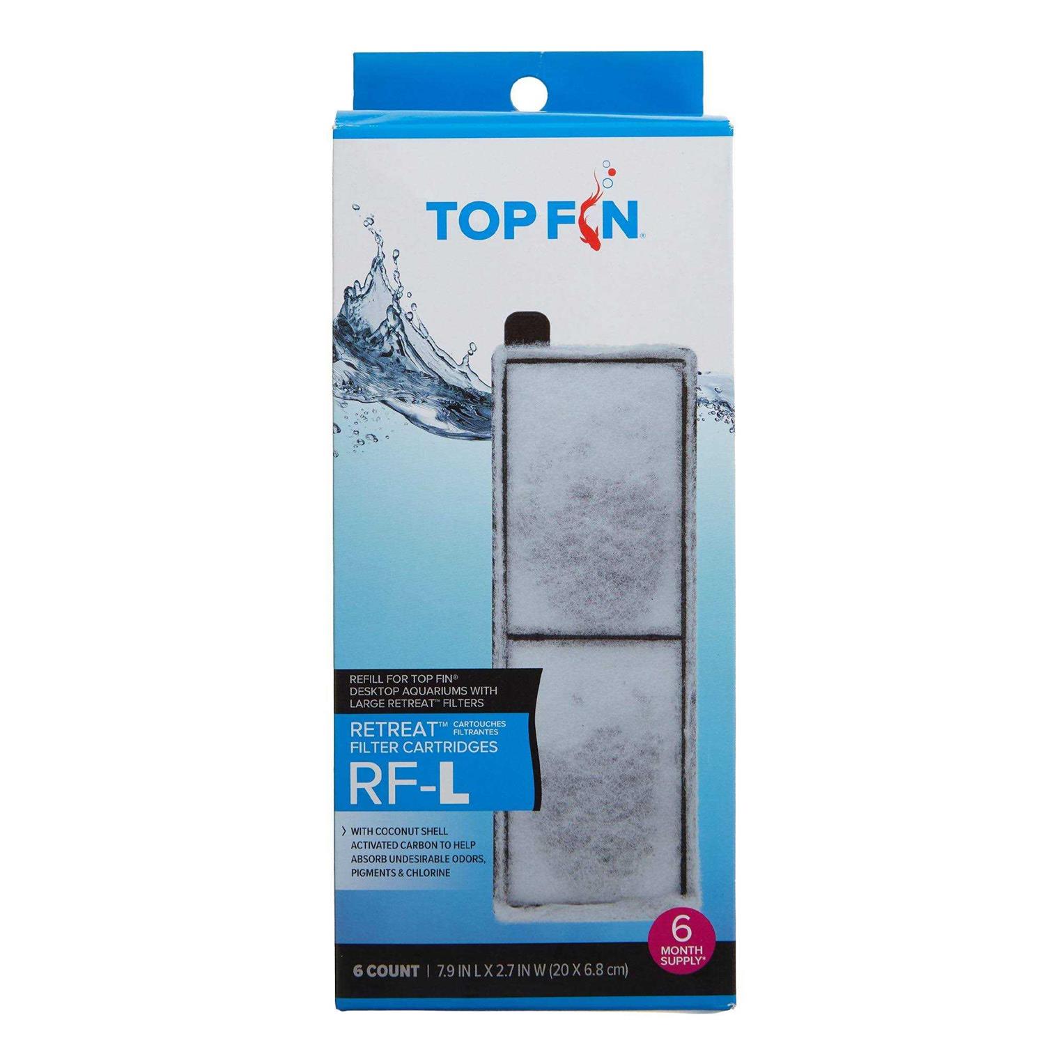 Top Fin Retreat RF-L Filter Cartridges