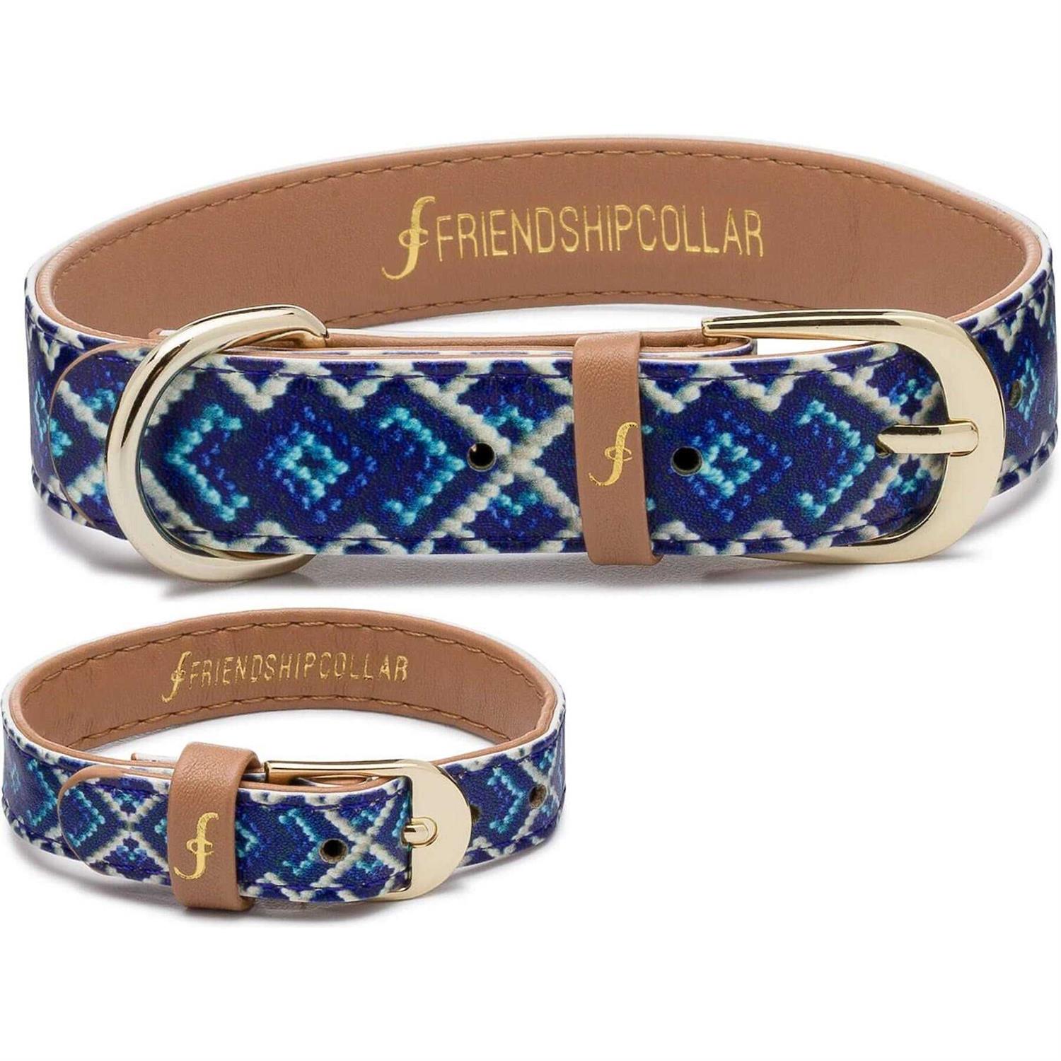 FriendshipCollar Mucky Pup Dog Collar with Friendship Bracelet