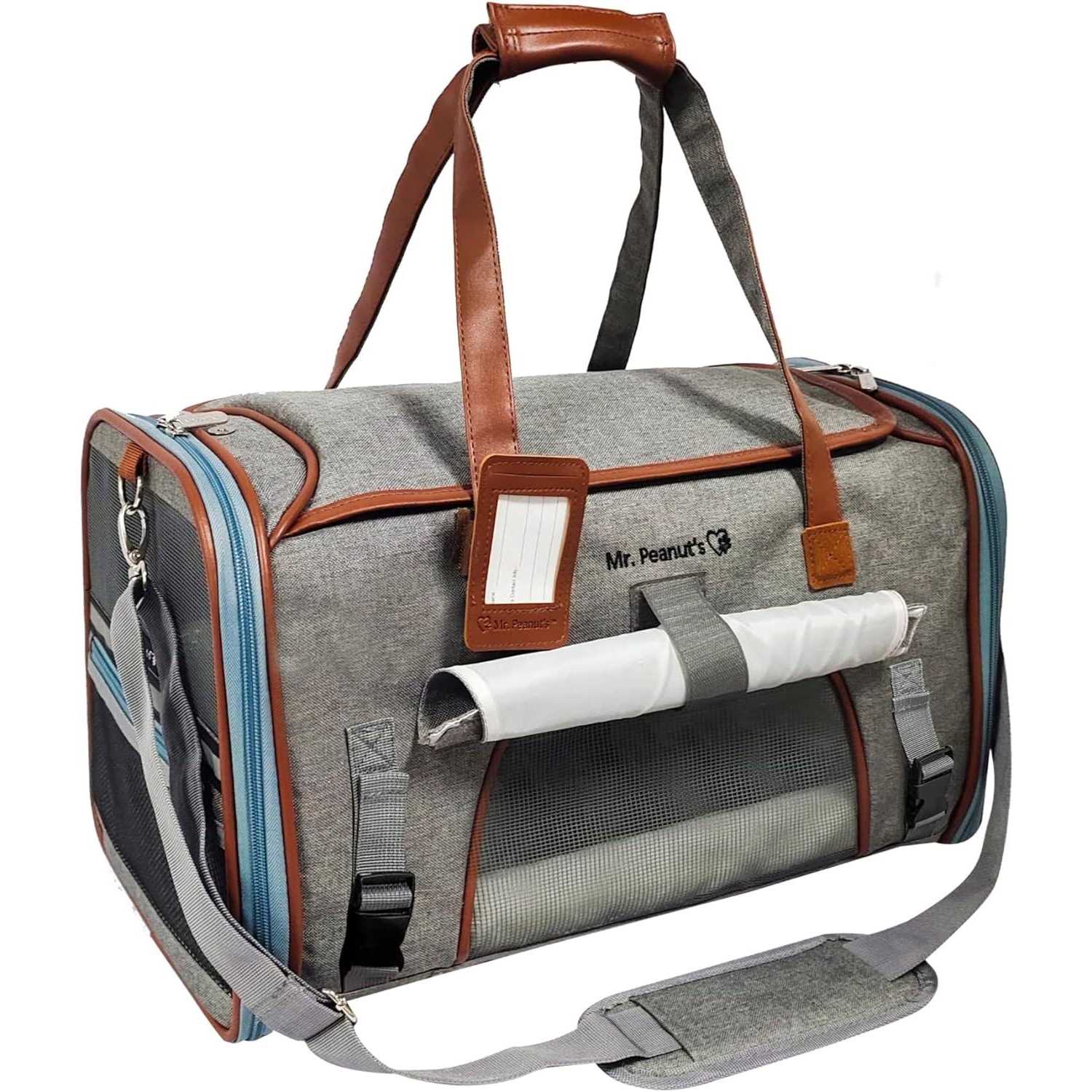Gold Series Expandable Airline Approved Pet Carrier Mr. Peanut&s