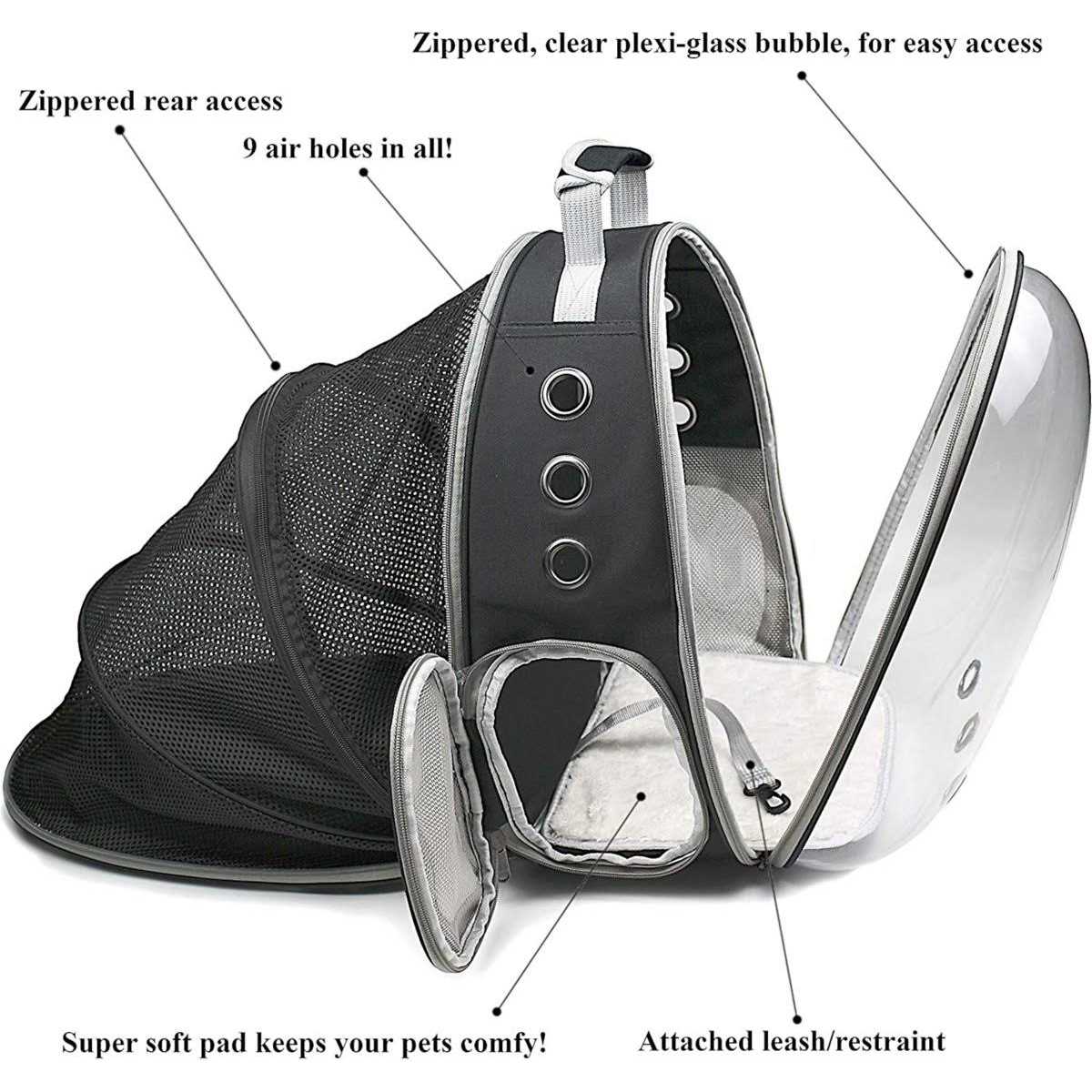 Pet Fit for Life Dog & Cat Carrier Backpack