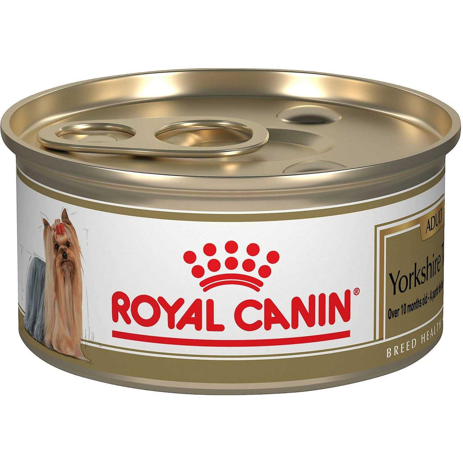 Royal Canin Breed Health Nutrition Yorkshire Terrier Adult Loaf In Sauce Dog Food