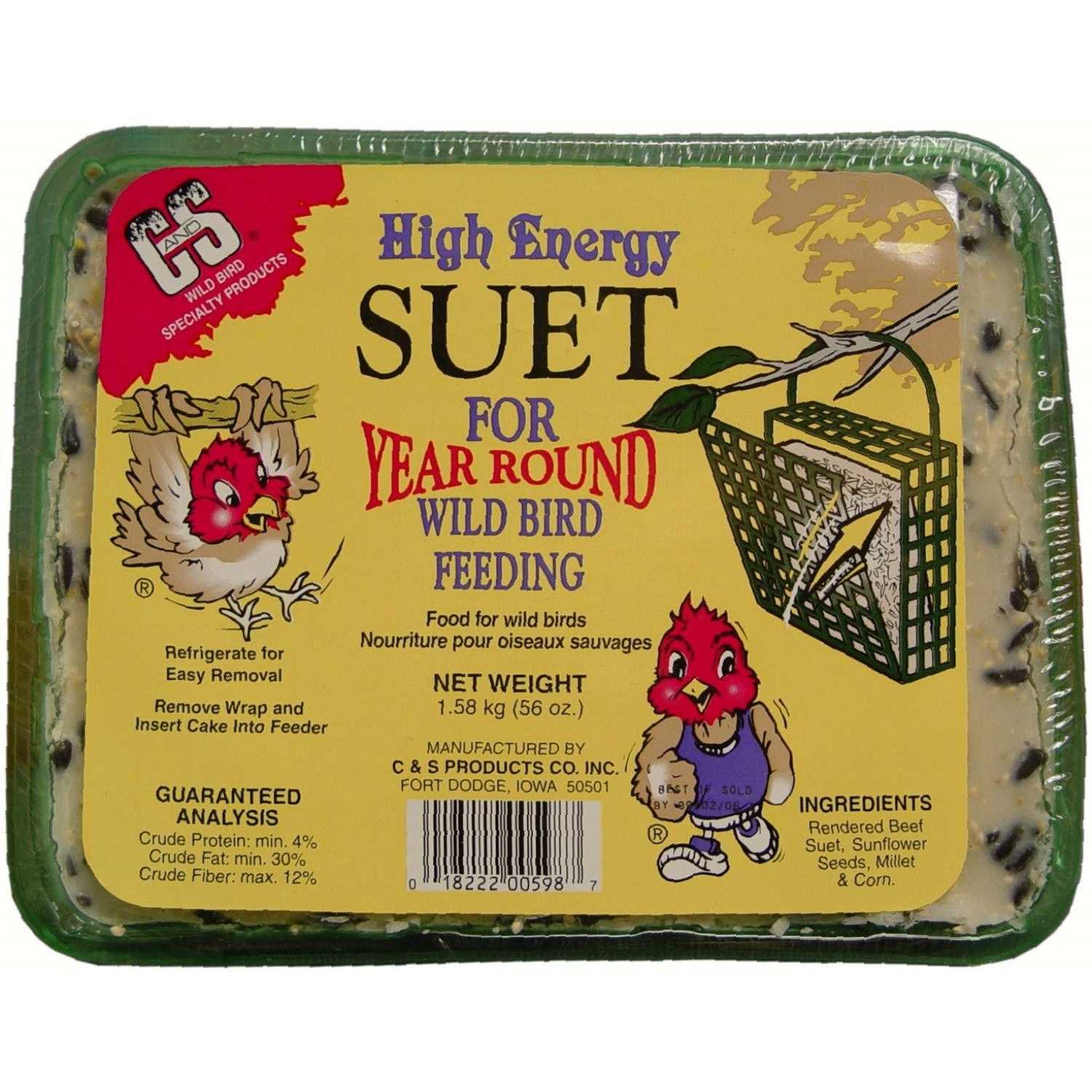 C&S High Energy Suet