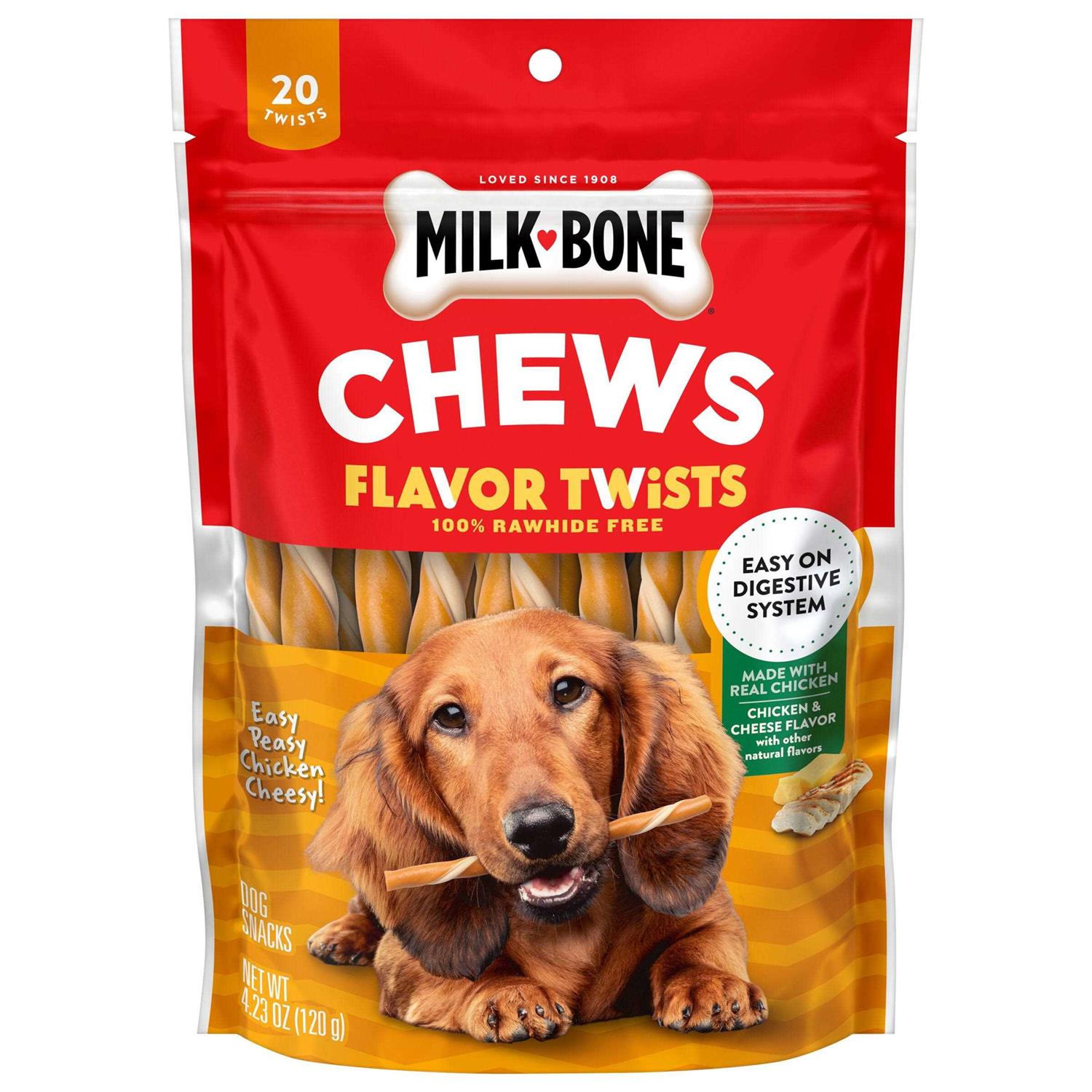 Milk-Bone Easy Peasy Chicken Cheesy Flavor Twists