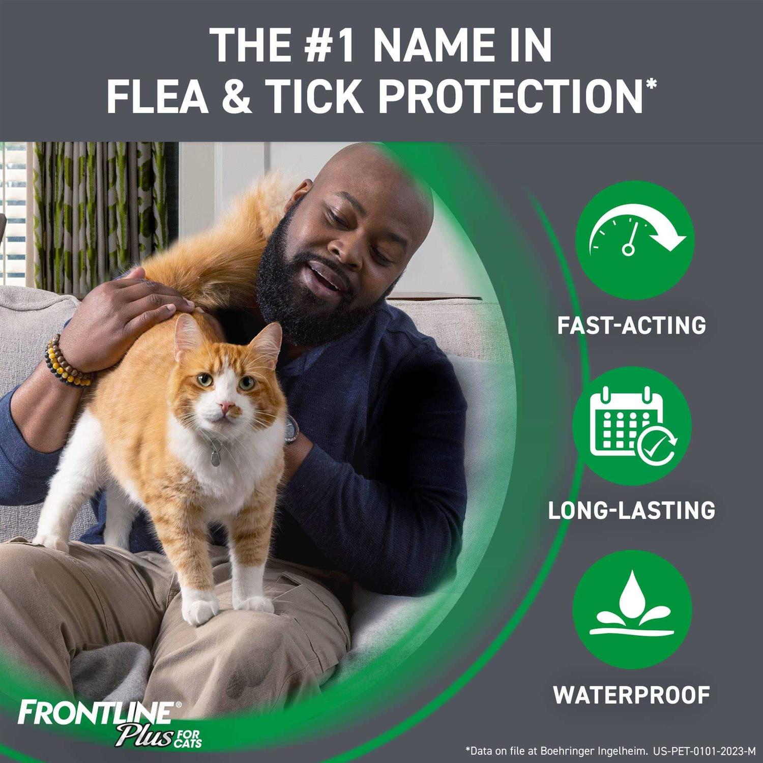 Frontline Plus Flea & Tick for Cats