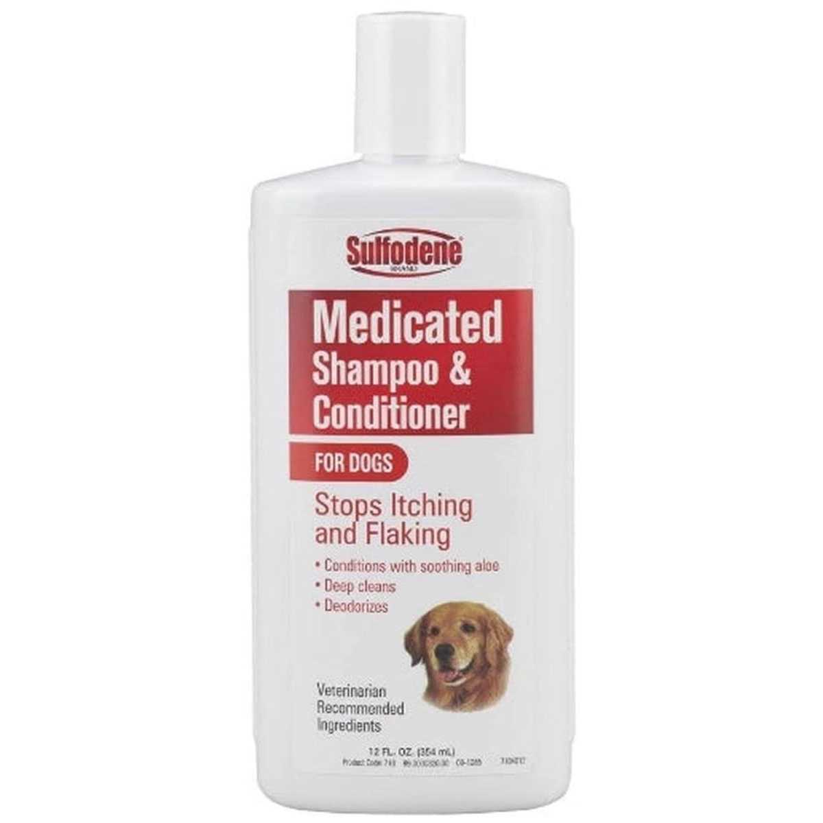 Sulfodene Medicated Shampoo Conditioner for Dogs