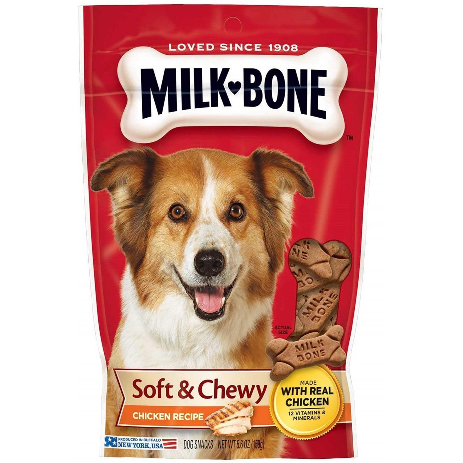 Milk-Bone Soft & Chewy Dog Treats Chicken