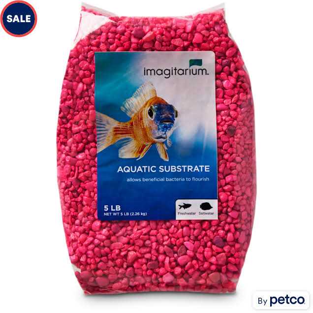 Imagitarium Neon Purple Aquatic Substrate