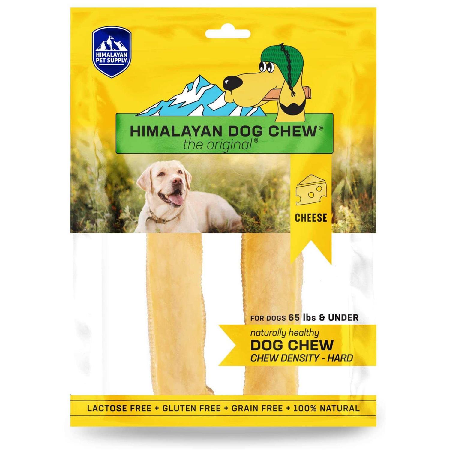 Himalayan Dog Chew Original Yak Cheese Dog Chews, 100% Natural, Long Lasting, Gluten Free, Healthy & Safe Dog Treats, Lactose & Grain Free, Protein