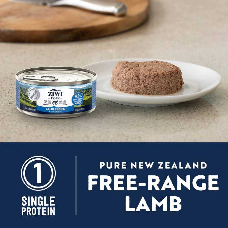 Ziwi Peak Canned Cat Food Lamb