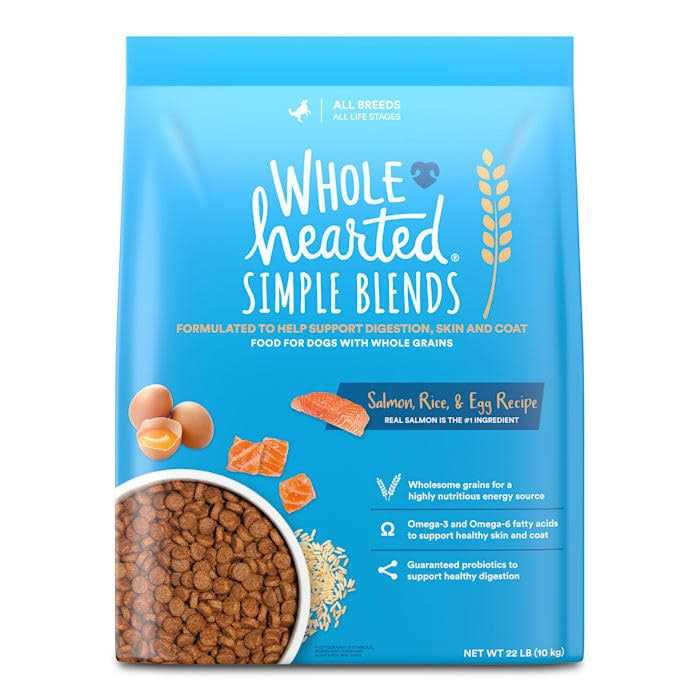 WholeHearted Simple Blends Salmon Rice & Egg Recipe Dry Dog Food
