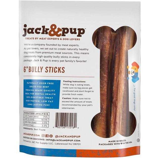 Jack&Pup Bully Sticks