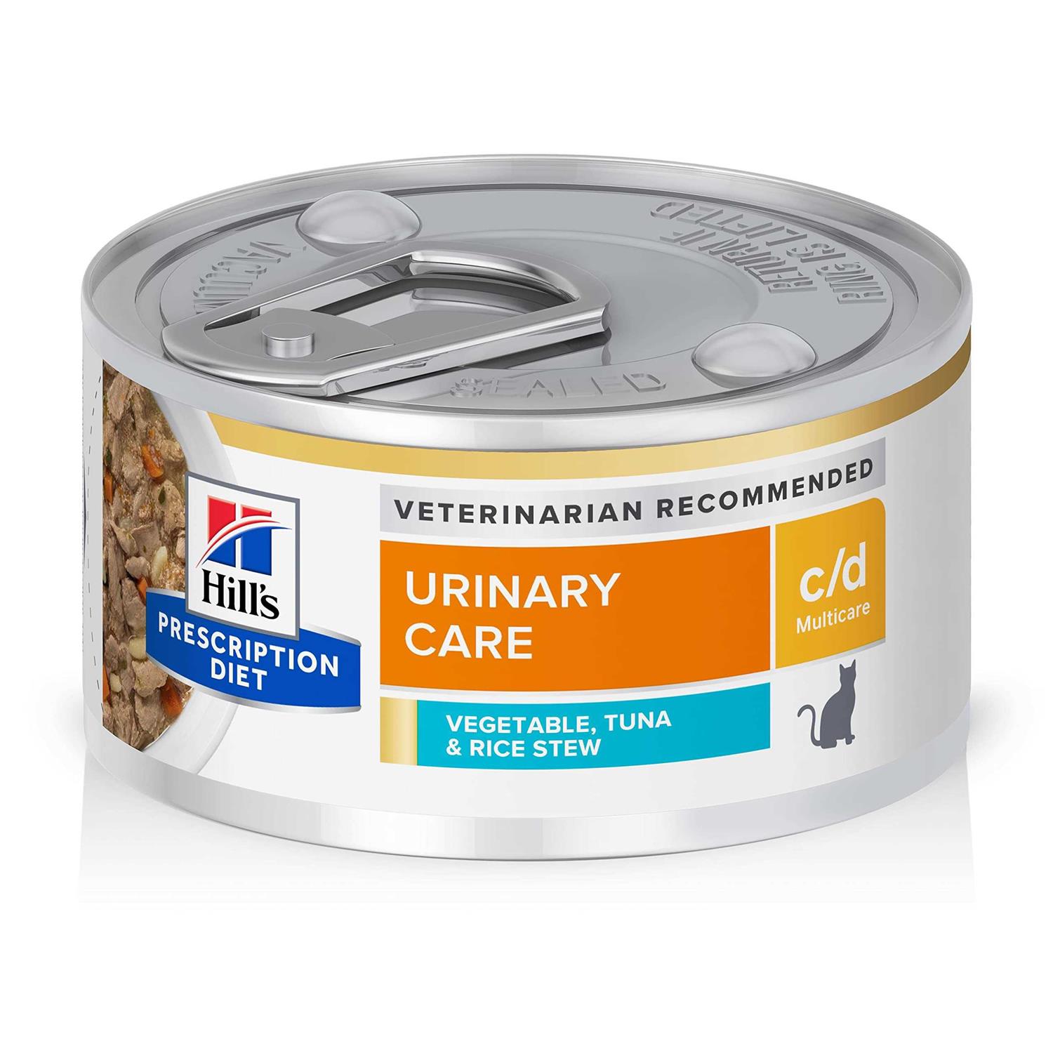 Hill’s Prescription Diet c/d Multicare Urinary Care Tuna & Vegetable Stew Wet Cat Food