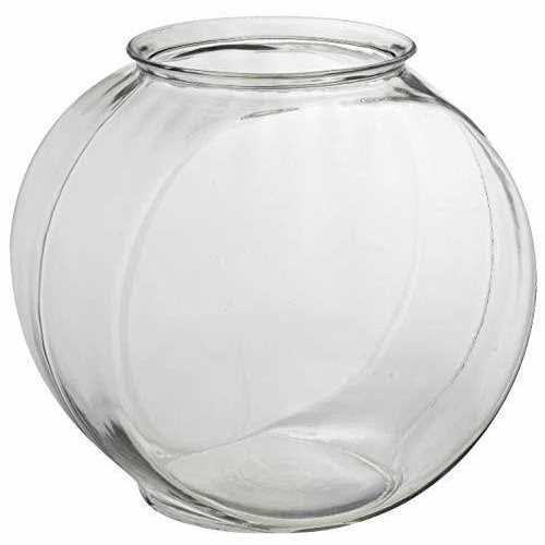 Aqua Culture Anchor Hocking Drum Glass Fishbowl