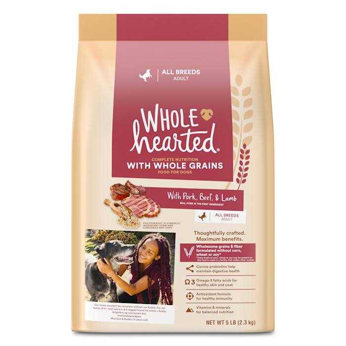 WholeHearted Whole Grains with Pork Beef & Lamb Dry Dog Food