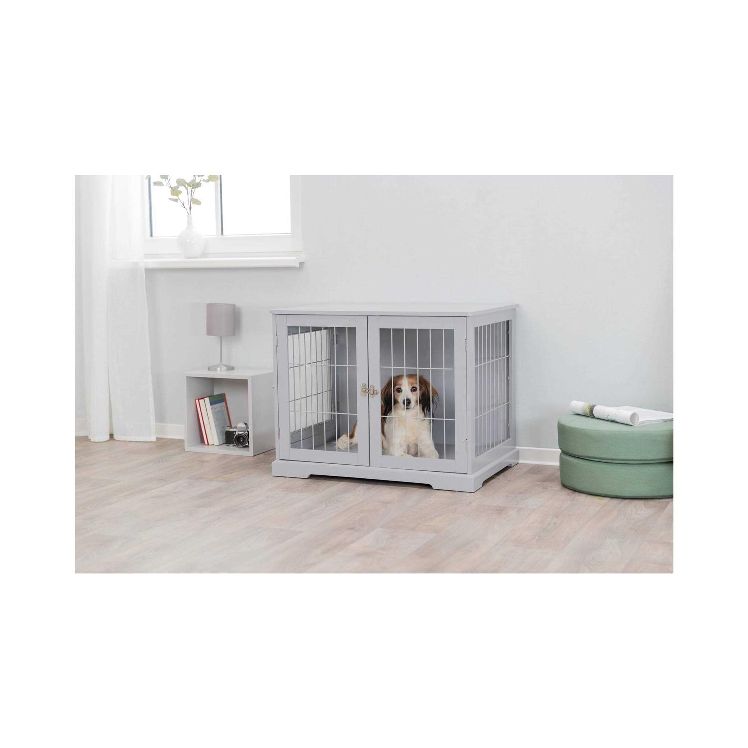 TRIXIE Pet Home End Table Indoor Kennel Furniture Style Crate